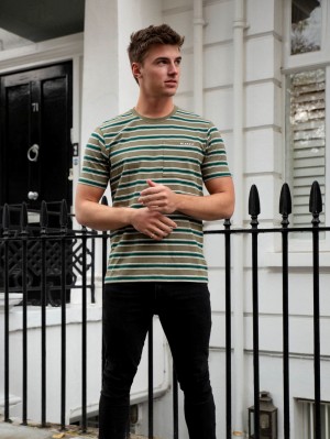 Blakely Alban Relaxed T-Shirt Groen | LQTEP-7154
