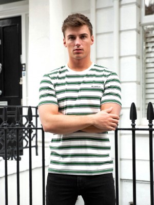Blakely Alban Relaxed T-Shirt Wit | OSAJC-7290
