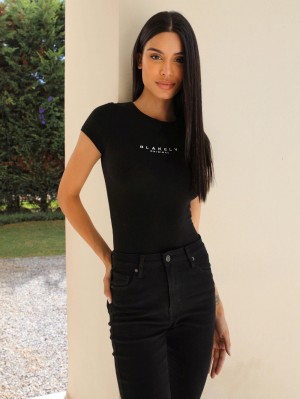 Blakely Alicia Bodysuit Zwart | BNFVE-5104
