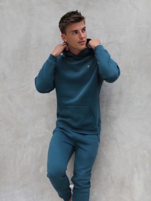 Blakely Anchor Relaxed Hoodie Groen | KLOUM-4738