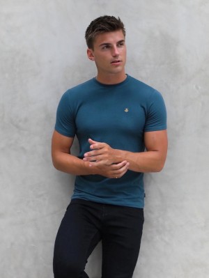 Blakely Anchor T-Shirt Groen | FTQKH-8316
