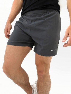 Blakely Apex Active Shorts Charcoal | BZGFJ-4708