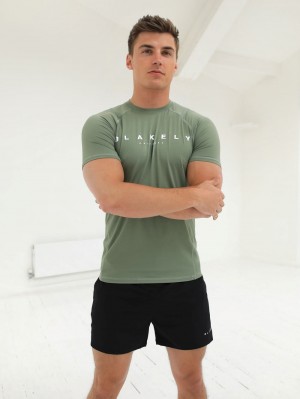 Blakely Apex Active T-Shirt Groen | WTABZ-6972