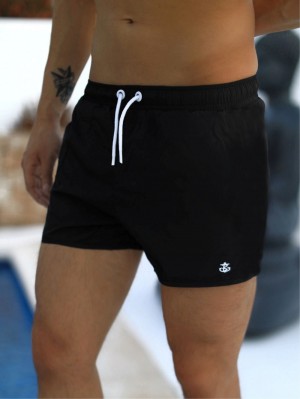 Blakely Arno Swim Shorts Zwart | KWFJE-0579