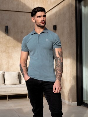 Blakely Aspen Polo Blauw | HEQFG-5236