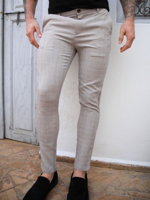 Blakely Assaki Checked Trousers Bruin | MJXOD-9201