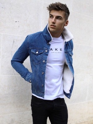 Blakely Banff Denim Jacket Blauw | IRCJX-4923