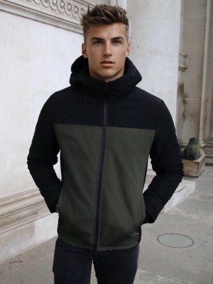 Blakely Belfield Coat Groen | XBAGD-3105