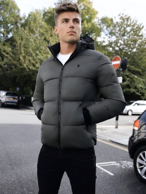Blakely Blackcomb Coat Khaki Groen | VHCWD-9821