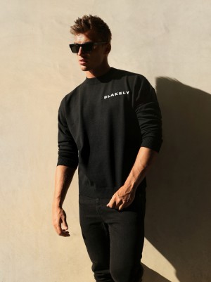 Blakely Blakely Gebreid Jumper Zwart | VMLXK-8054