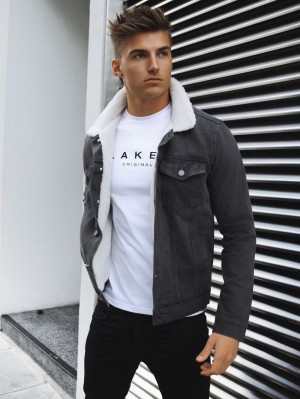 Blakely Boston Denim Jacket Grijs | ZSMWD-0724