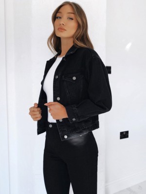 Blakely Brooklyn Denim Jacket Zwart | TSNJG-3458