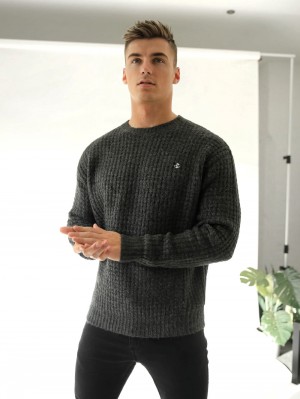 Blakely Burford Knit Jumper Charcoal | WCPUI-1073