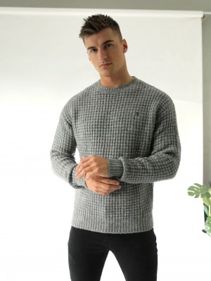 Blakely Burford Knit Jumper Grijs | RDAZF-0495