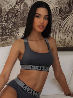 Blakely Charlotte Bralette Grijs | OFPZW-3827