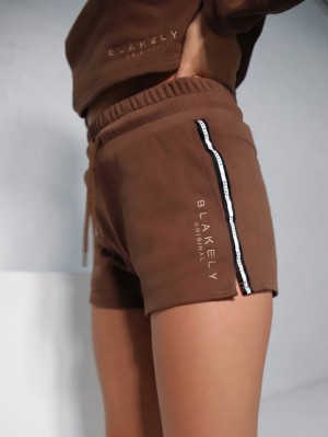 Blakely Demi Shorts Koffie | CDQIF-7014