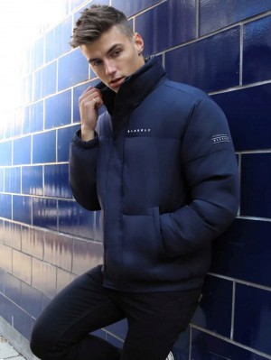 Blakely Fallon Coat Donkerblauw | ZAXVI-1028