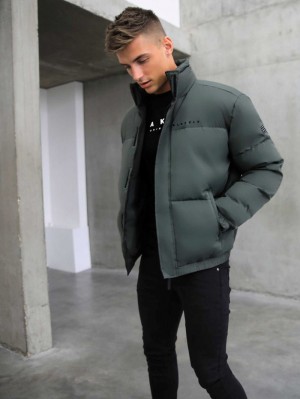 Blakely Fallon Coat Khaki Groen | ULDRH-5769