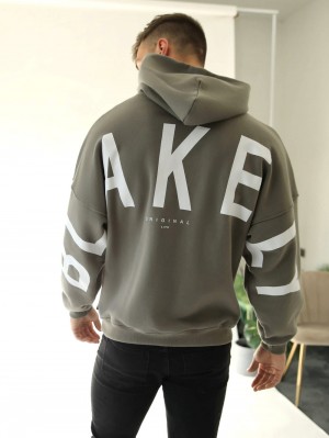 Blakely Idris Oversized Hoodie Groen | IXQZO-4918