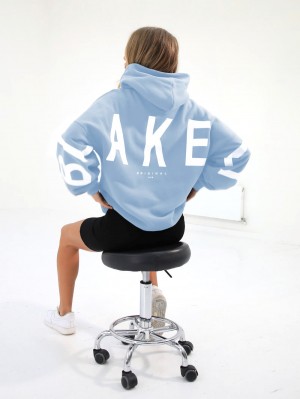 Blakely Isabel Oversized Hoodie Blauw | GJDOK-2586