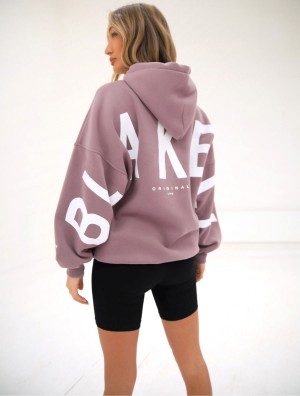 Blakely Isabel Oversized Hoodie Roze | RATUH-9015