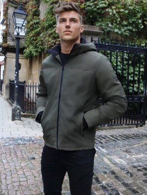 Blakely Ithaca Coat Khaki Groen | VWROS-4856