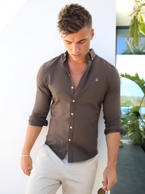 Blakely Jenson Shirt Bruin | EMRDG-6430