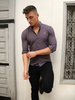 Blakely Jude Shirt Paars | CLFQR-4869