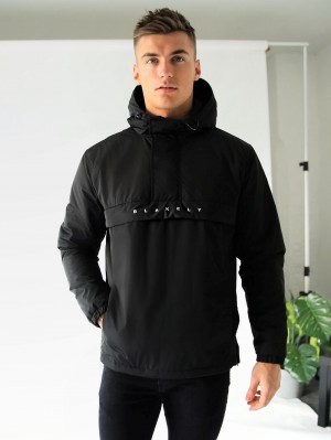 Blakely Lagan Pull Over Jacket Zwart | ADXZG-4835