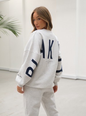 Blakely Life & Stijl Isabel Oversized Jumper Wit | BLOSQ-0825