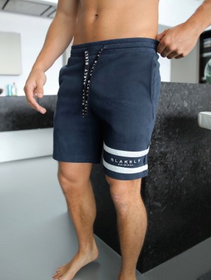Blakely Maddox Shorts Donkerblauw | MGSFV-4293