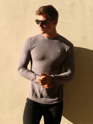 Blakely Mason Knit Jumper Lilac | STFDC-9567