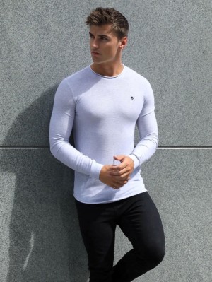 Blakely Mason Knit Jumper Wit | XKQRD-0814