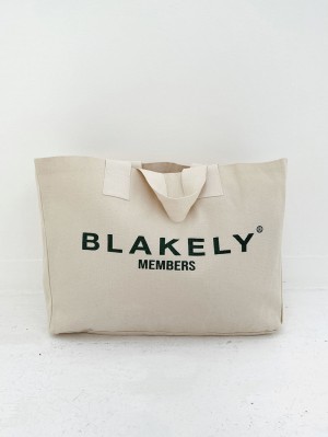 Blakely Members Tote Bag Natural | WYKZF-3182