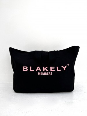 Blakely Members Tote Bag Zwart Roze | BEWXM-7492