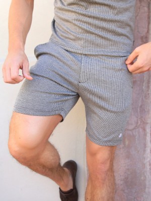 Blakely Midar Check Shorts Goud | JZMCY-3748