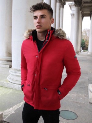Blakely Missoula Coat Rood | GEBUN-5617