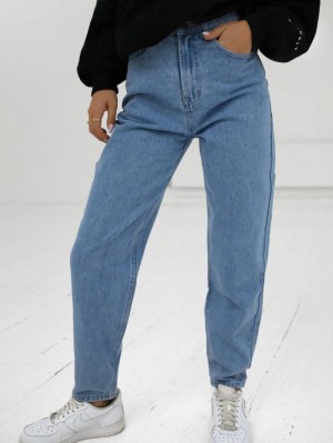 Blakely Mom Jeans Blauw | PNLWI-6753