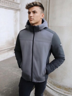 Blakely Montblanc Coat Grijs | DVAPB-6419