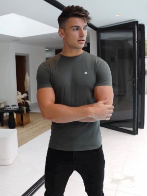 Blakely Olivet T-Shirt Groen | GZXLT-5840