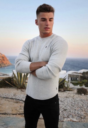 Blakely Olton Knit Jumper Wit | UBAZM-1439
