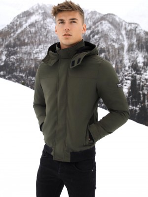 Blakely Orley Coat Khaki Groen | VASPJ-8072
