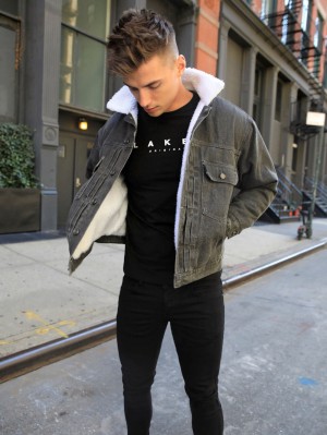 Blakely Raleigh Denim Jacket Grijs | ZRWCH-3712