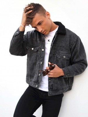 Blakely Rapha Denim Jacket Charcoal | DSMVR-5426