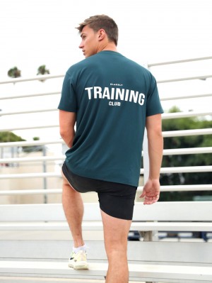 Blakely Relaxed Training T-Shirt Groen | COJER-1602