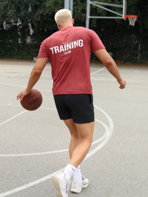 Blakely Relaxed Training T-Shirt Rood | UWSAE-2984