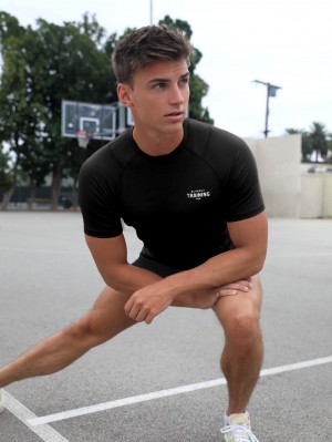 Blakely Slim Training T-Shirt Zwart | WFXPS-4058