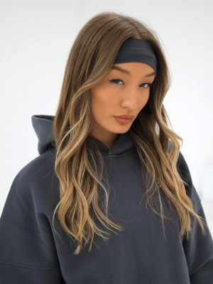 Blakely Soft Headband Charcoal | DGCMO-3629