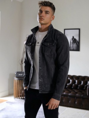 Blakely Soho Denim Jacket Grijs | ZTRHJ-4938