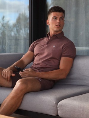 Blakely Sorrento Polo Bordeaux | WJOTU-2604